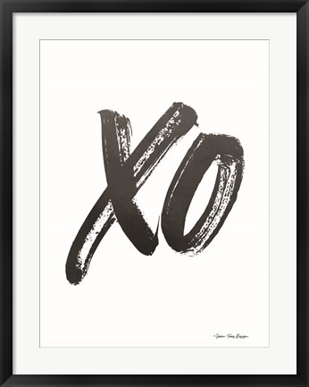 Framed XO Print