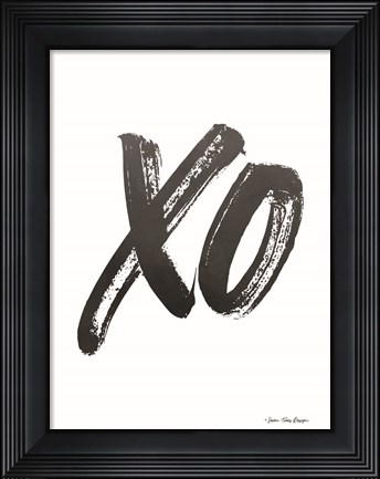 Framed XO Print