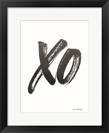 Framed XO Print