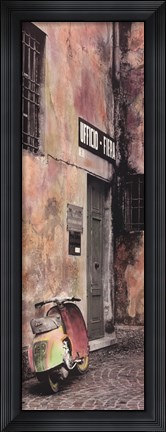Framed Vespa Print
