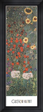 Framed Garden of Sunflowers Print