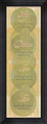 Framed Heaven On Earth Print