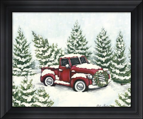 Framed Tree Farm Tradition Print
