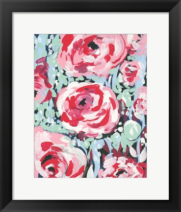 Framed Chorus of the Rose Print