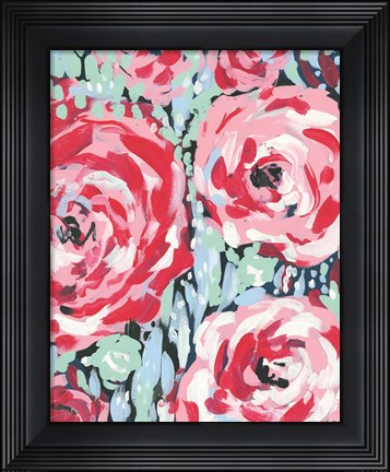 Framed Rose Print