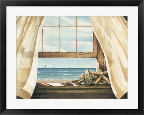 Framed Beach Treasures Print