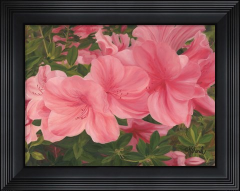 Framed Eager Blooms Print