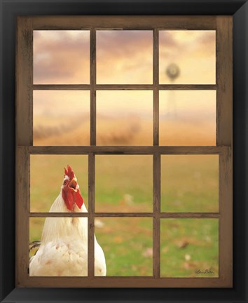 Framed Alarm Clock Print