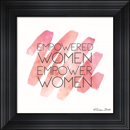 Framed Empowered Women Print