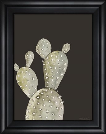 Framed Happy Cactus I Print