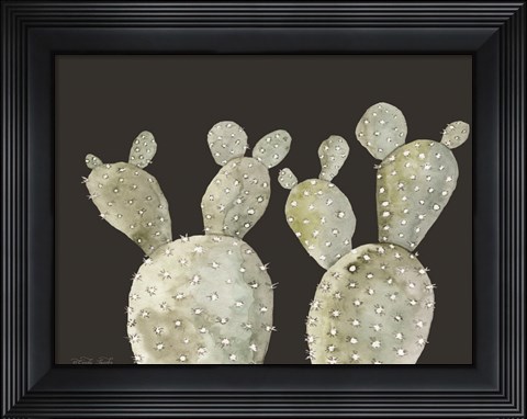 Framed Happy Cactus II Print