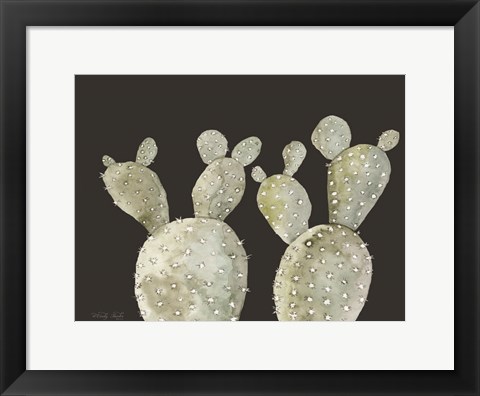 Framed Happy Cactus II Print