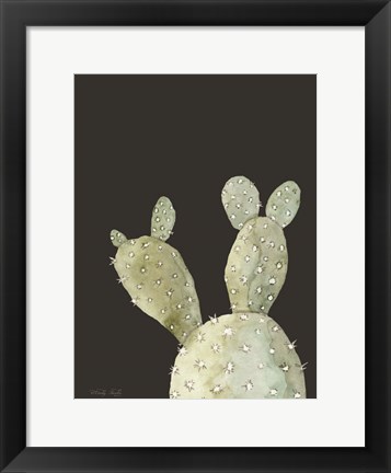 Framed Happy Cactus III Print