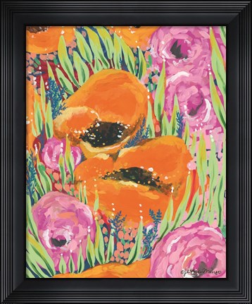 Framed Poppy Forest Print