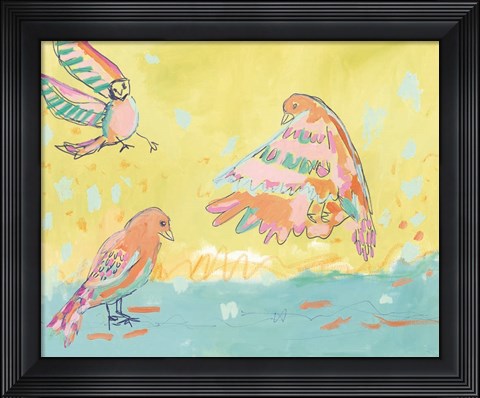 Framed Landing Print