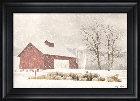 Framed Talk is Sheep Print