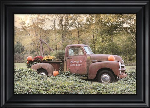 Framed My Wife Borrowed the Truck Print