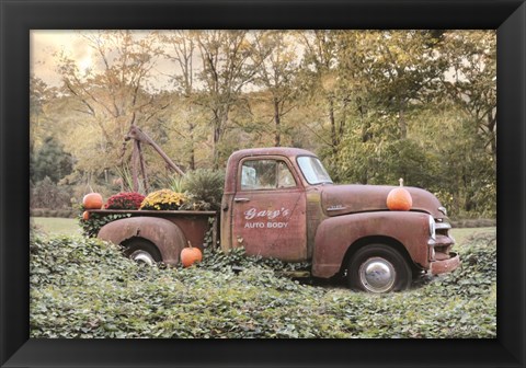 Framed My Wife Borrowed the Truck Print