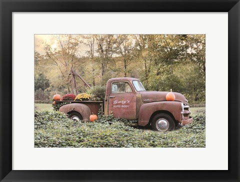 Framed My Wife Borrowed the Truck Print