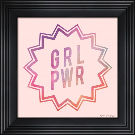 Framed Girl Power II Print