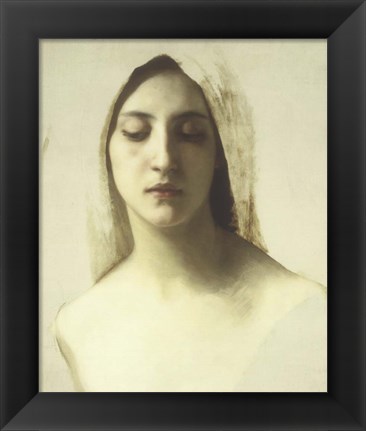 Framed Study for &#39;La Charite&#39;, C.1878 Print