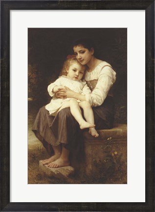Framed Eldest Sister, 1886 Print
