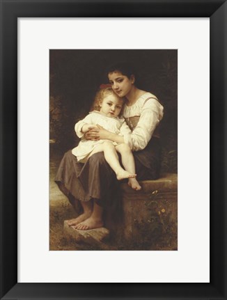 Framed Eldest Sister, 1886 Print