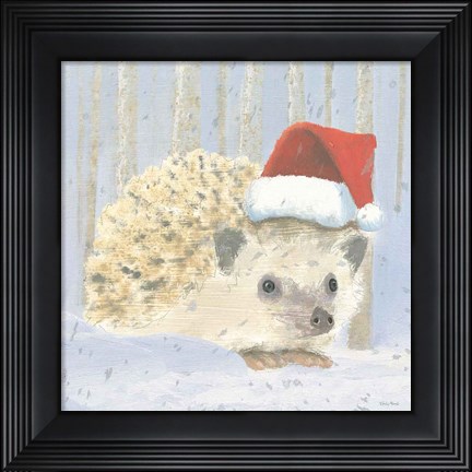 Framed Christmas Critters Bright IX Print