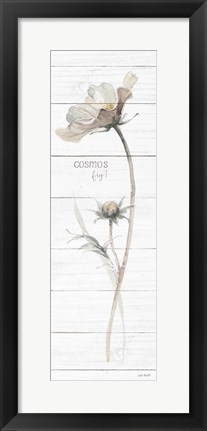Framed Country Weekend VII Shiplap Crop Print