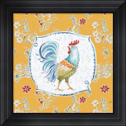 Framed Morning Bloom V Print