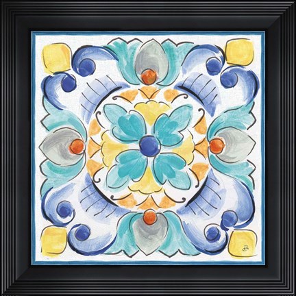Framed Morning Bloom VII Print