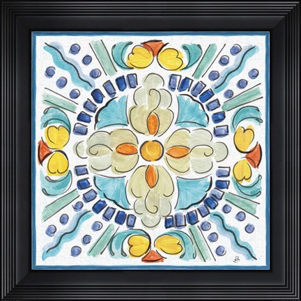 Framed Morning Bloom VI Print