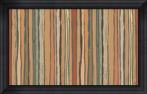 Framed Woodcut Nature I Print