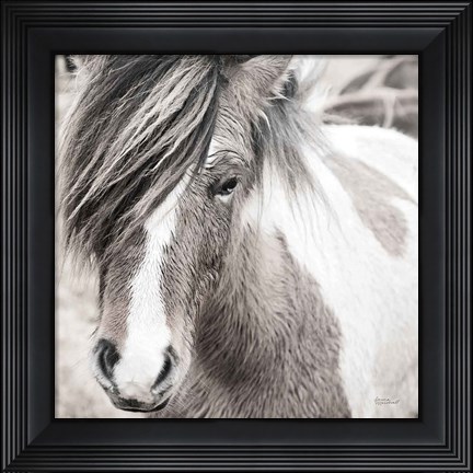 Framed Elska IV BW Print