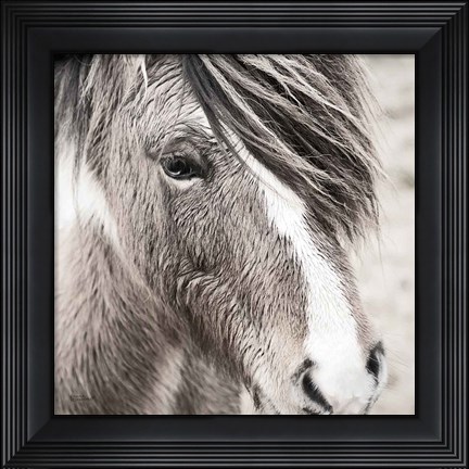 Framed Elska III BW Print