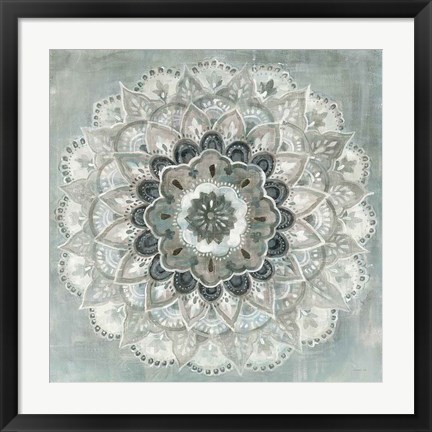 Framed Sunburst Neutral Print