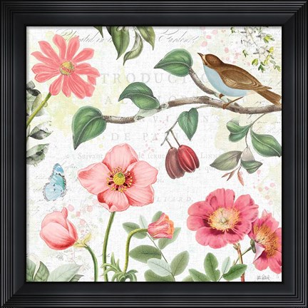 Framed Studio Botanicals III Print