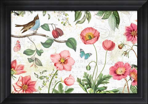 Framed Studio Botanicals I Print