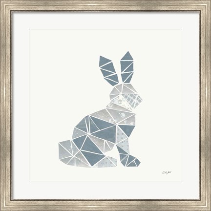 Framed Geometric Animal III Print