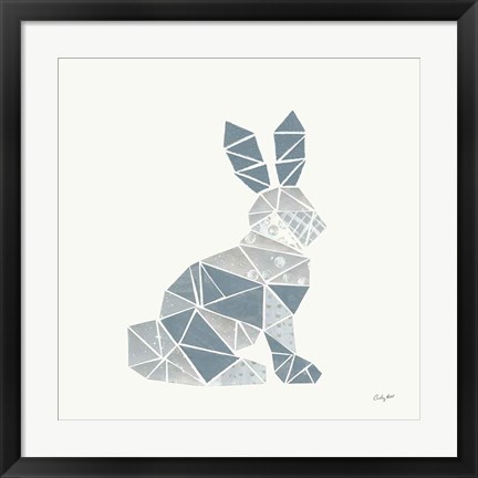 Framed Geometric Animal III Print