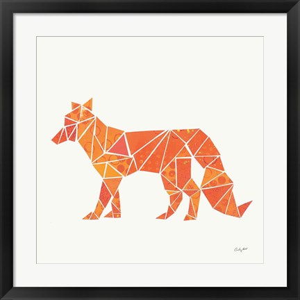 Framed Geometric Animal II Print