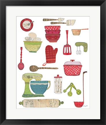 Framed Cool Kitchen III Print