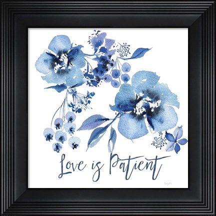 Framed Delft Delight II Patient Print