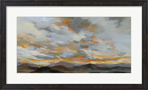 Framed High Desert Sky I Print