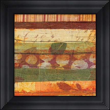 Framed Urban Mixed Bag IV Print