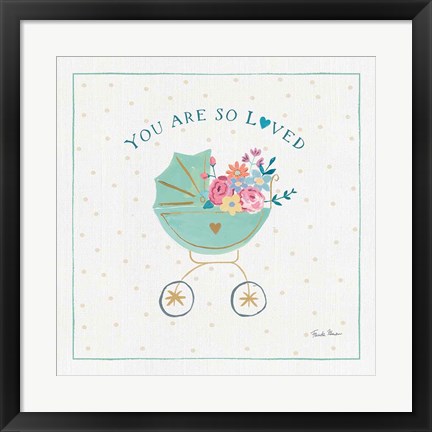 Framed Happy Baby II Print