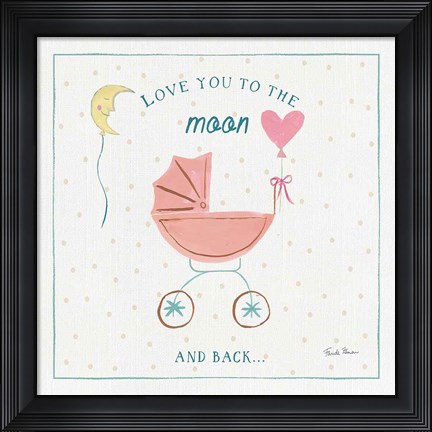 Framed Happy Baby III Print