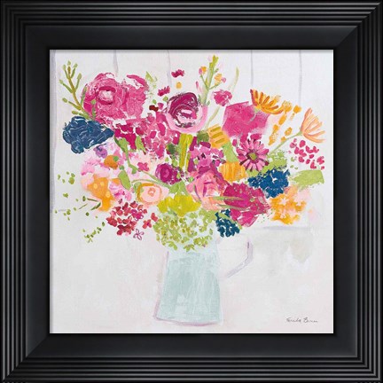 Framed Bouquet for You Bright Print