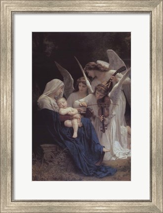 Framed Song of the Angels Print