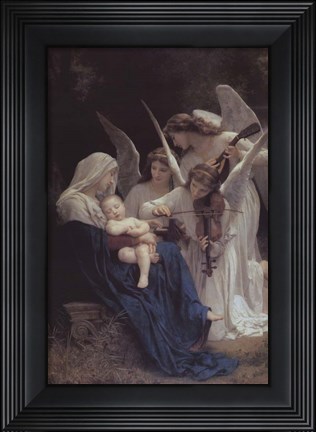 Framed Song of the Angels Print
